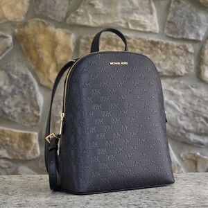 Michael Kors Cindy Large Black Backpack